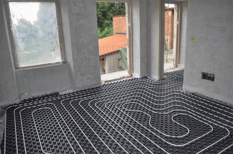 concrete floor hydronic