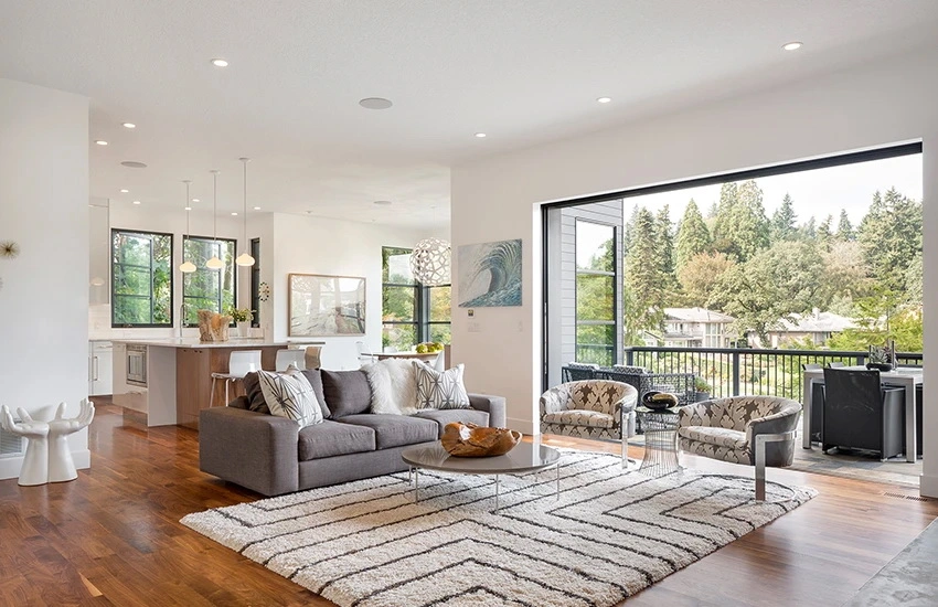 living room heating system